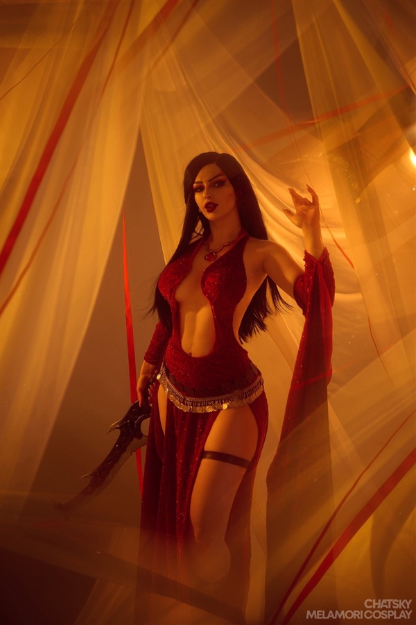 捕魚機：《X戰警》鳳凰女Cos美圖訢賞：膠衣完美展示好身材